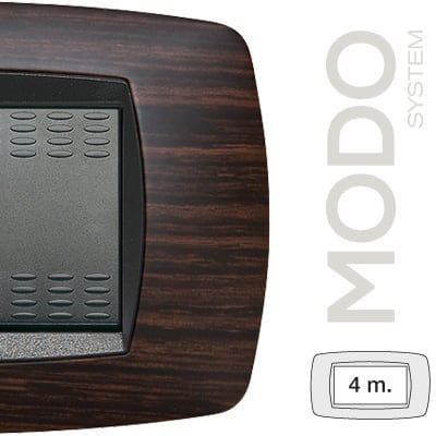 MASTER - MODO PLACCA 4 POSTI WENGE'