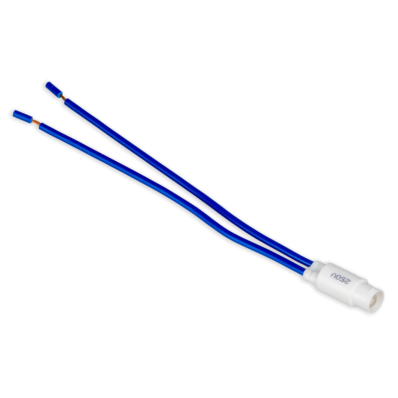 MASTER - LAMPADA SPIA LED BLU 230V CAVO MM.100