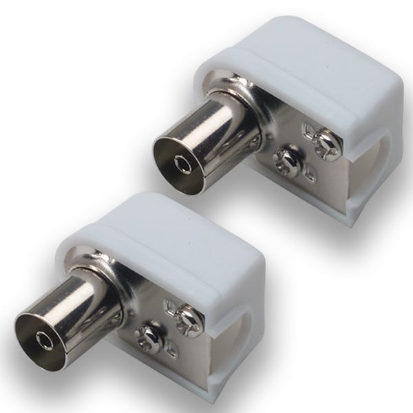 MASTER - CONF. 2 PRESE COAX SQUADRA 75OHM D9.5MM