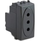 MASTER - PRESA P11 2P+T 10A MODO GRIGIO