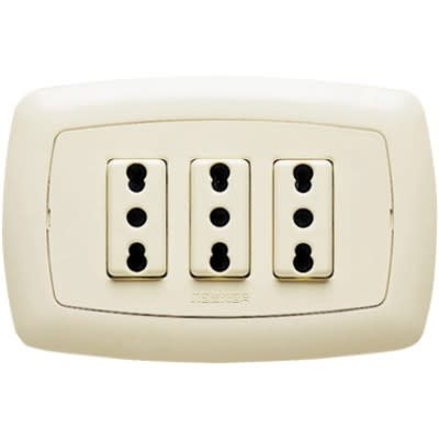 MASTER - OR.3 PRESA BIVAL.2P+T 16A 250V