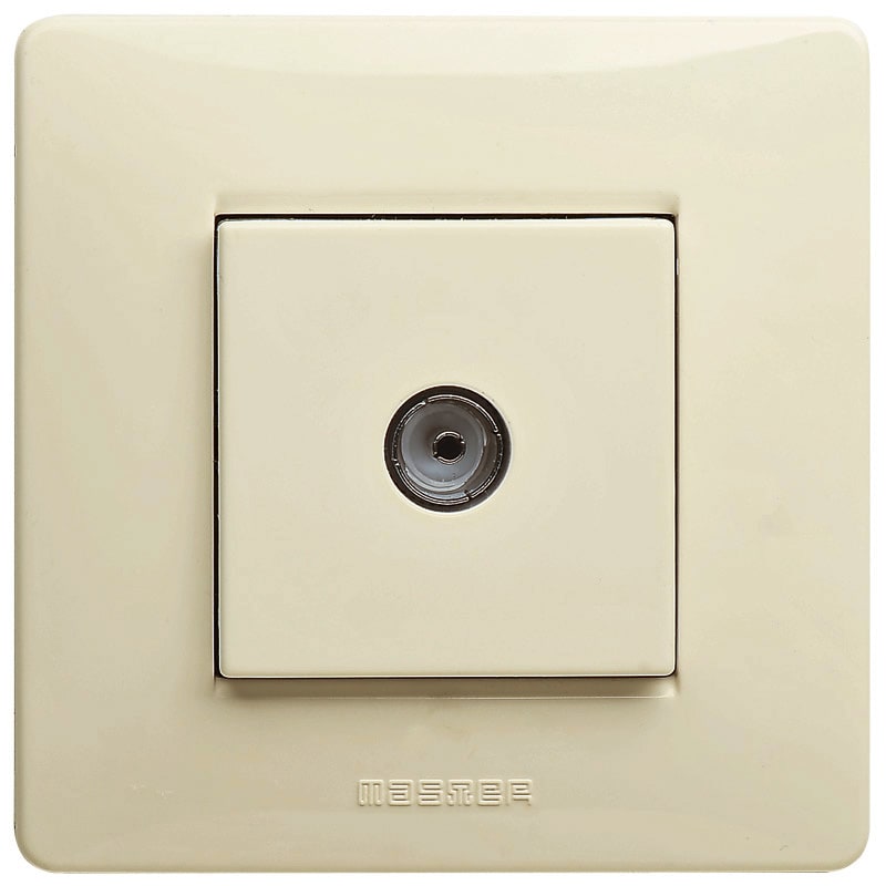 MASTER - MIXMO PRESA TV 9,5MM FINALE BEIGE