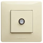 MASTER - MIXMO PRESA TV CONNETTORE IEC FEM. BEIGE