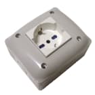 MASTER - MIXBOX IP40 2M. CON PRESA P40 UNIVER.16A