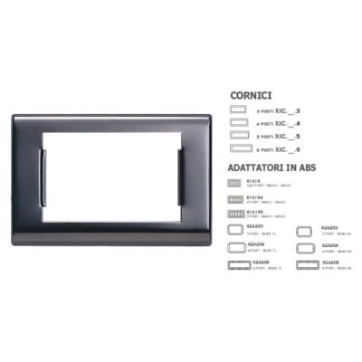 MASTER - CORNICE GIOTTO MET.C.FUCILE 3 POSTI