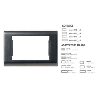 MASTER - CORNICE GIOTTO GRIGIO ANTRAC.5 POSTI