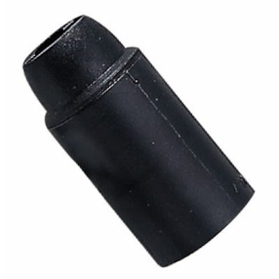 MASTER - PORTALAMPADA E14 LISCIO NERO