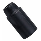 MASTER - PORTALAMPADA E14 LISCIO NERO