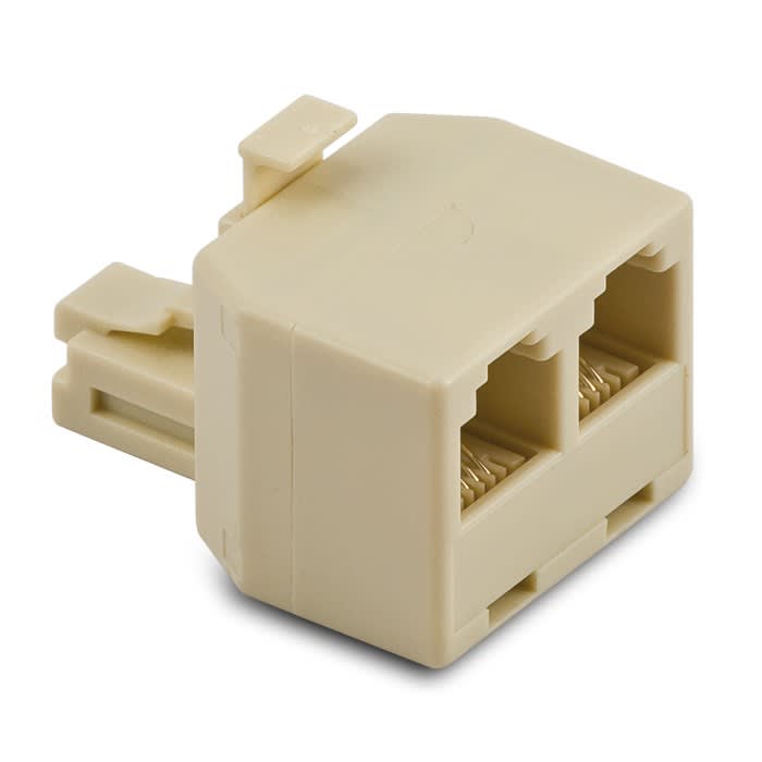 MASTER - SPINA-PRESA DOPPIA PLUG P.6-4 00588