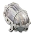 MASTER - PLAFON. CON GABBIA TECNOPOL. 40W GRIGIA