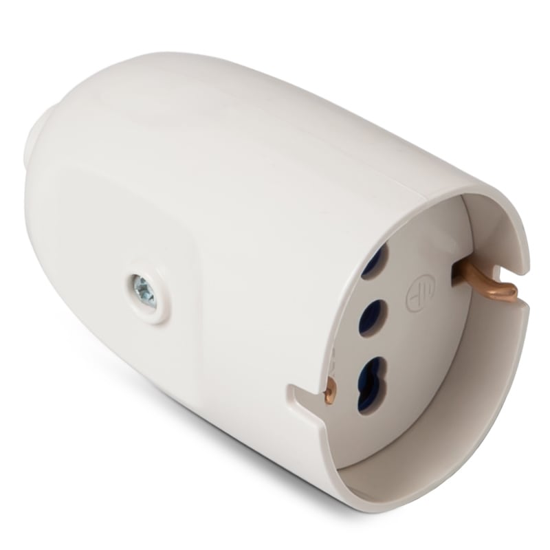 MASTER - PRESA VOLANTE P40 16A 2P+T BIANCA 05541