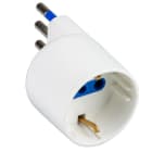 MASTER - ADATTATORE S17/SCHUKO 16A 2P+T BIANCO