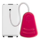 MASTER - PIXIA PULSANTE TIRANTE 1P NC 10A WHITE