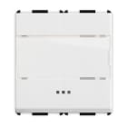 MASTER - PIXIA PULSANTE PORTANOME 1P 10A WHITE