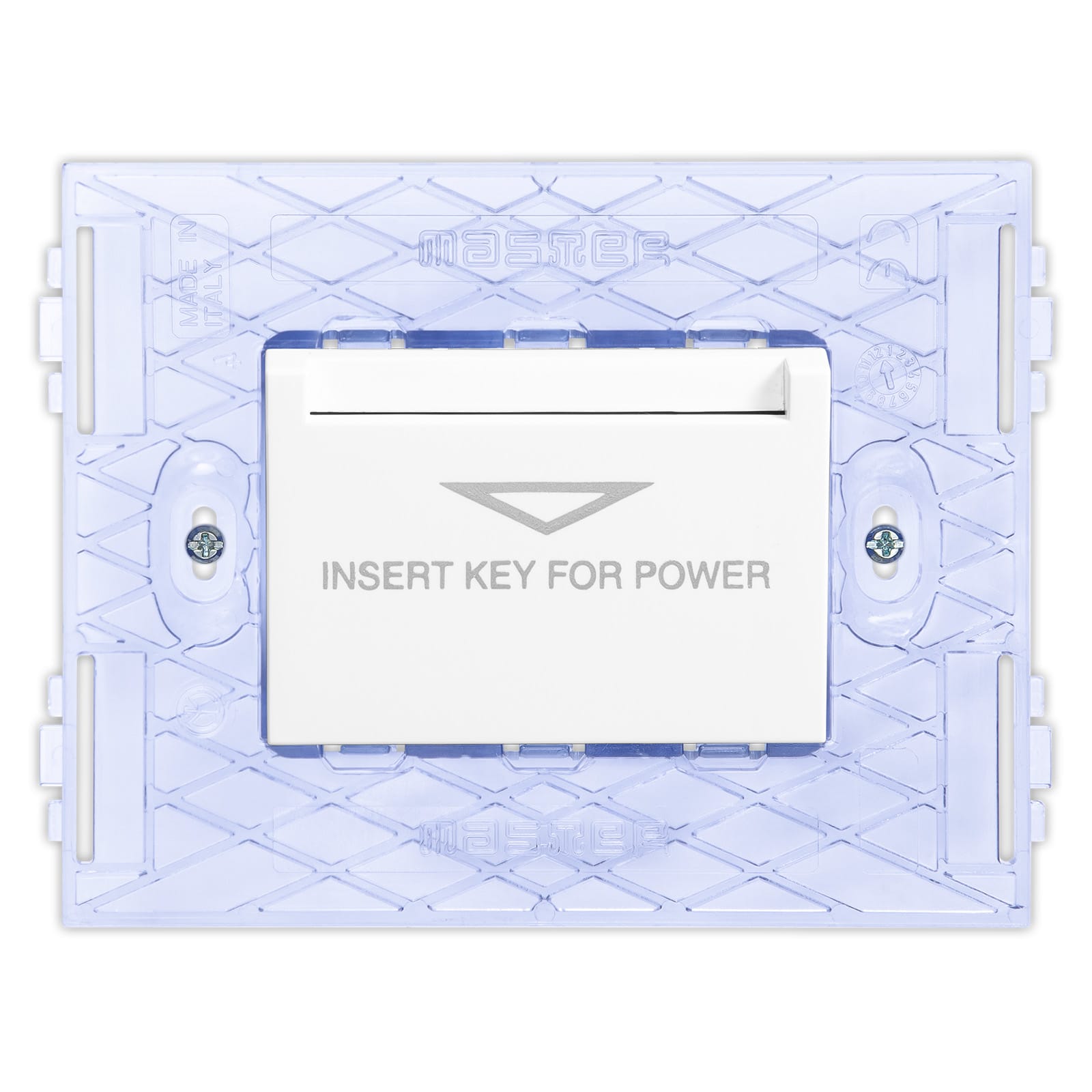 MASTER - PIXIA INTERRUTTORE BADGE 3MOD. C/SUPP