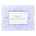 MASTER - PIXIA INTERRUTTORE BADGE 3MOD. C/SUPP