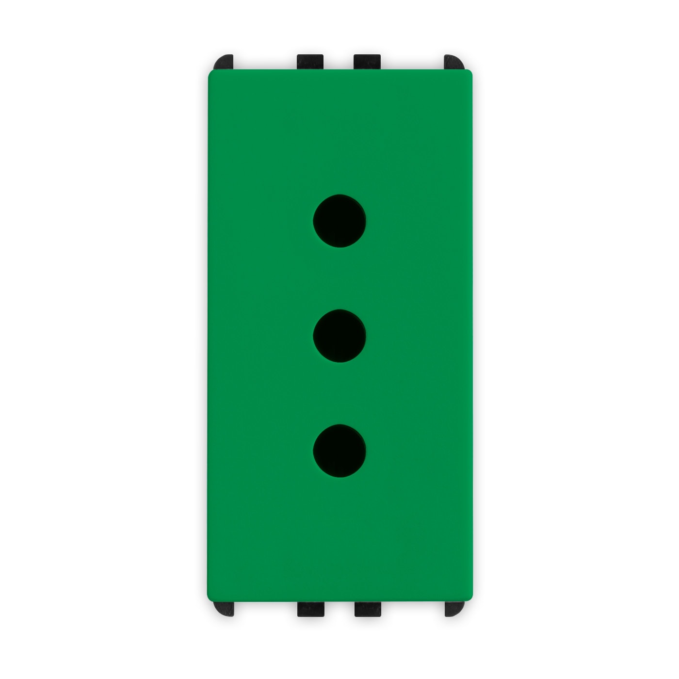 MASTER - PIXIA PRESA 2P+T 10A VERDE