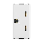 MASTER - PIXIA PRESA 2P+T LATERALE 15A 250V