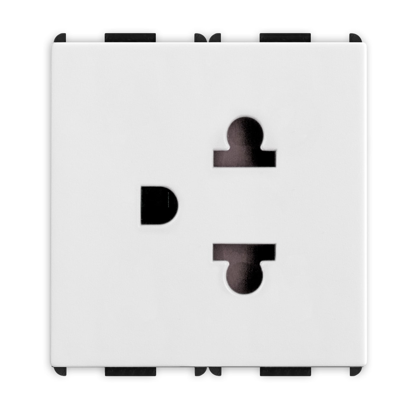 MASTER - PIXIA PRESA 2P+T16A.250V EUROAM. WHITE