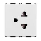 MASTER - PIXIA PRESA 2P+T16A.250V EUROAM. WHITE