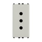 MASTER - PIXIA PRESA 2P+T 10A P11 LIGHT SAND