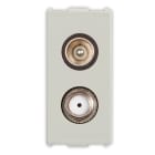 MASTER - PIXIA PR.COAX IEC-F M-F PAS. DB 10 SAND