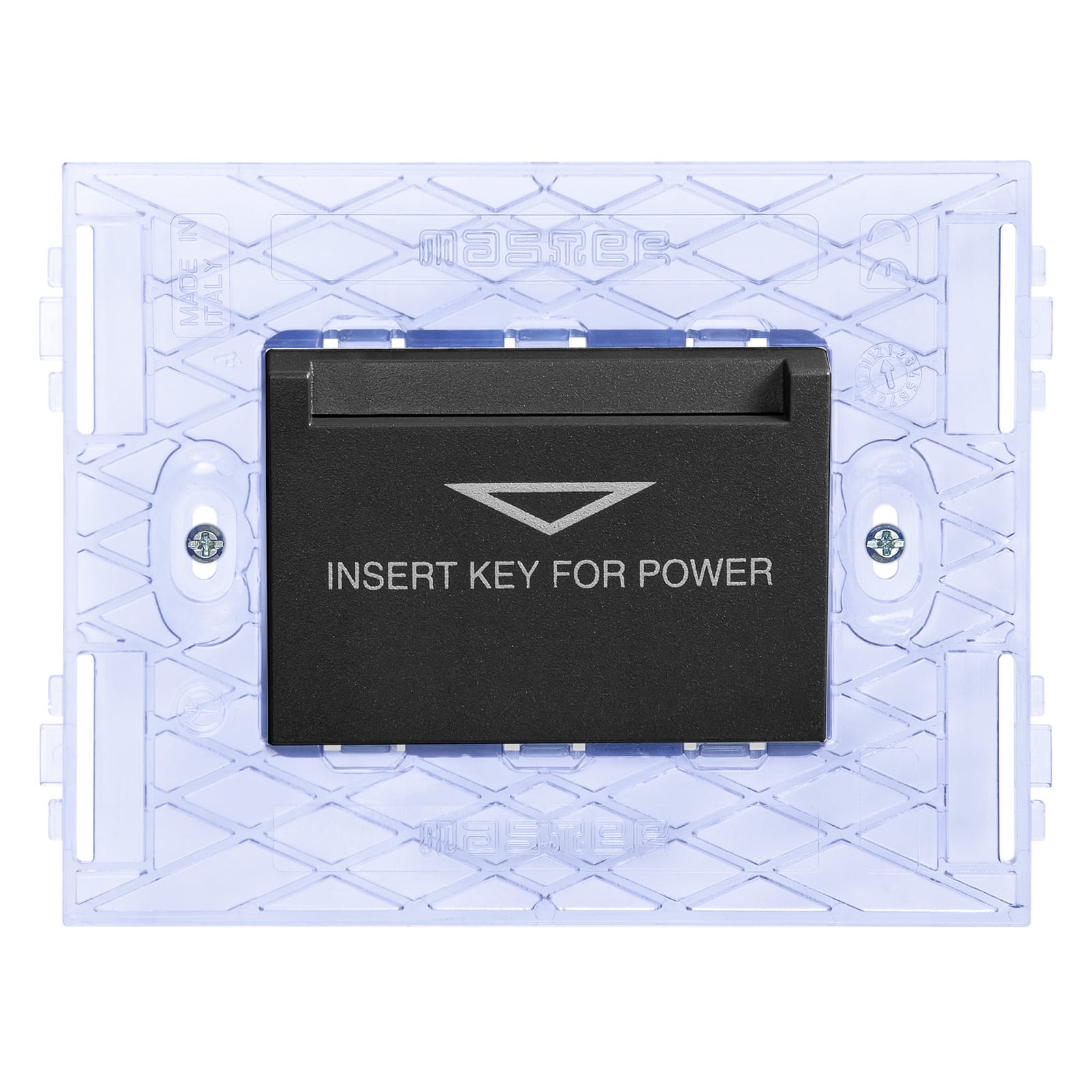 MASTER - PIXIA INTERRUTTORE BADGE 3MOD. C/SUPP