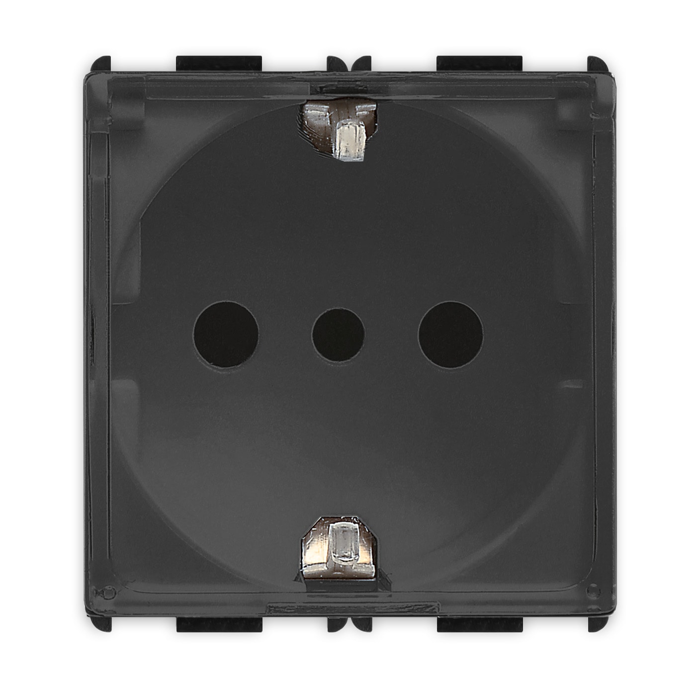 MASTER - PIXIA PRESA P30 2P+T CON PORTELLO BLACK