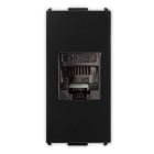 MASTER - PIXIA PRESA RJ45 CAT.6 NON SCHERM. BLACK