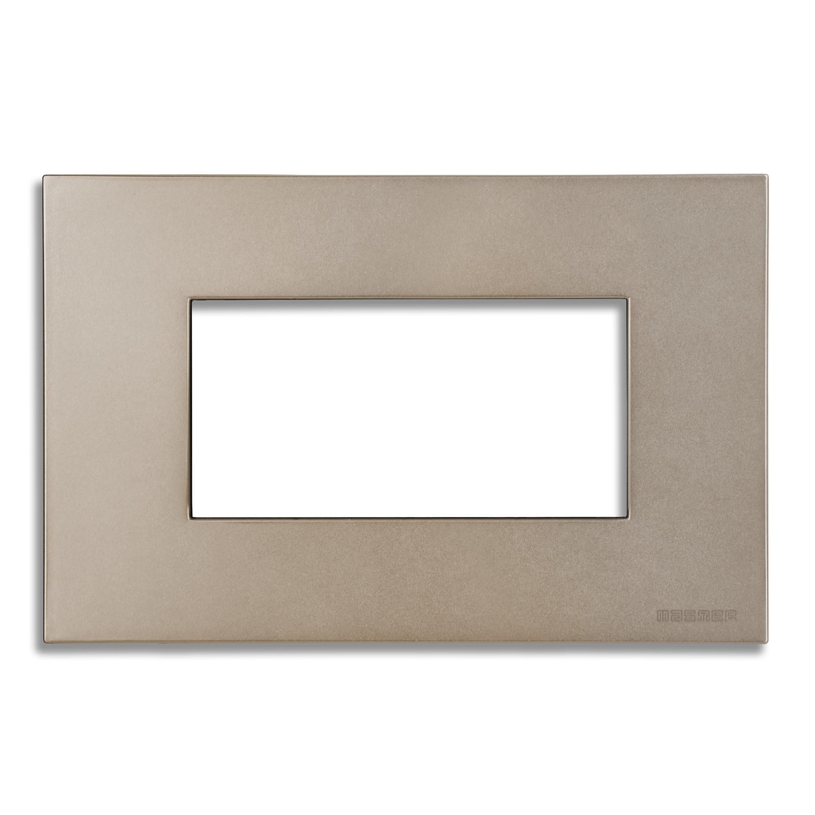 MASTER - PIXIA PLACCA 4 POSTI SILKY NICKEL