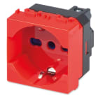 MASTER - MIX PRESA P40 UNIV. 2P+T 16A ROSSO