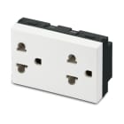 MASTER - PR. 2P+T 16A 250V EUROAM. DOPPIA ANTIBAC