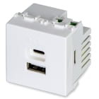 MASTER - F.PRO ALIM.USB A 2.1A+USB C 3.0 5V 4.2A