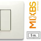 MASTER - MIXBS PLACCA 5P. ST.ING. BIANCO ASPEN