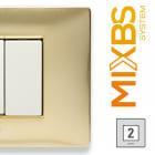 MASTER - MIXBS PLACCA 2 P. ST.ING. ORO KARAT