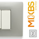 MASTER - MIXBS PLACCA 2 P. ST.ING. GREY MOON