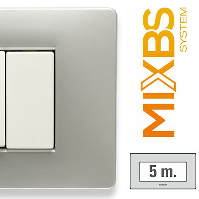 MASTER - MIXBS PLACCA 5 P. ST.ING GREY MOON