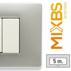 MASTER - MIXBS PLACCA 5 P. ST.ING ALUMINIUM