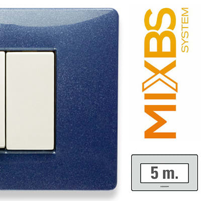 MASTER - MIXBS PLACCA 5 P. ST.ING BLU VEGA