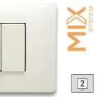 MASTER - MIX PLACCA 2 POSTI BIANCO ASPEN
