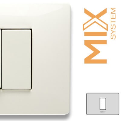 MASTER - MIX PLACCA 1 P. CENTRALE BIANCO ASPEN