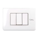 MASTER - PLACCA 3 P. PURE WHITE ANTIBACTERIAL