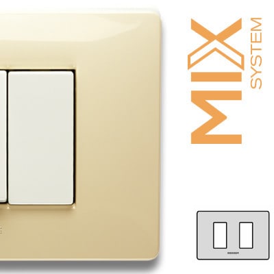 MASTER - MIX PLACCA 2 POSTI BIANCO PARIGI