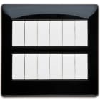 MASTER - MIX PLACCA 12 POSTI NERO PANTHER