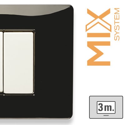 MASTER - MIX PLACCA 3 POSTI NERO PANTHER