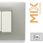 MASTER - MIX PLACCA 3 POSTI ALUMINIUM