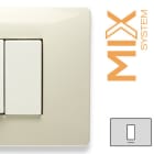 MASTER - MIX PLACCA 1 P. CENTRALE BIANCO SAFARI