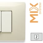 MASTER - MIX PLACCA 2 P. CENTRALI BIANCO SAFARI