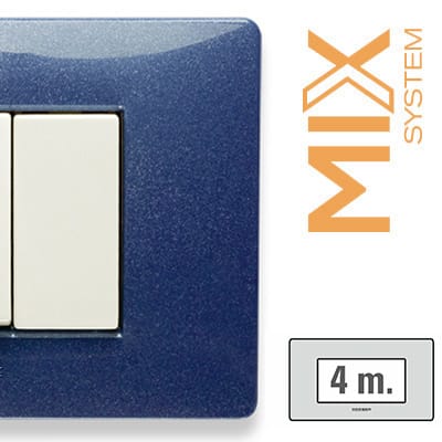 MASTER - MIX PLACCA 4 POSTI BLU VEGA