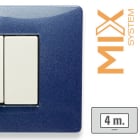 MASTER - MIX PLACCA 4 POSTI BLU VEGA